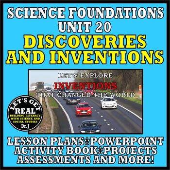 Preview of UNIT 20: DISCOVERIES & INVENTIONS (Foundations Science Curriculum series)