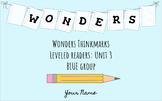 UNIT 3 (BLUE Group) Wonders Leveled Readers DIGITAL Text R