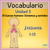 UNIT 3 CKLA SPANISH VOCABULARY WORDS LESSONS 1-13