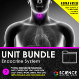 UNIT BUNDLE - Endocrine System Mini Unit - HS-LS1 - Distan