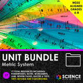 UNIT BUNDLE - Metric System & Measurement - Distance Learning