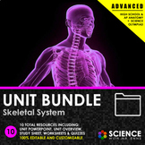 UNIT BUNDLE - Skeletal System - Bones, Skeleton, Bone Stru