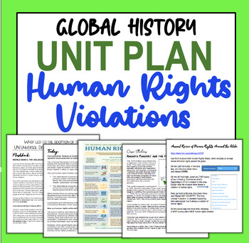 Preview of UNIT PLAN: Human Rights Violations