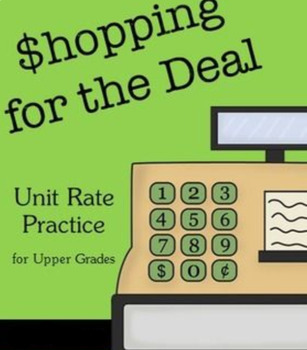 Preview of UNIT RATE NOTES, PRACTICE, & CLASS EXAMPLES