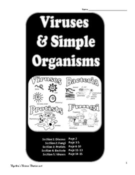 Preview of UNIT: Viruses & Simple Organisms