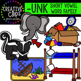 UNK Short U Word Family {Creative Clips Digital Clipart}