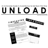 UNLOAD | An Actionable Guide to Prevent Teacher Burnout | 