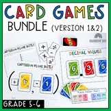 UNO BUNDLE - 5th Grade & 6th Grade - Hands-on Math Activities