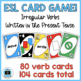 UNO Card Game: Irregular Verbs in the Present - Fun ESL Gr