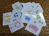 UNO Flower Play Cards: Fast counting and grouping