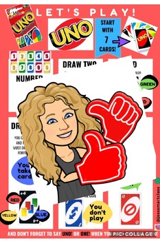 Preview of UNO GAME RULES POSTER
