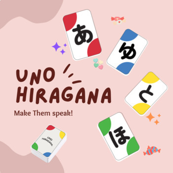 Preview of UNO HIRAGANA (PDF)