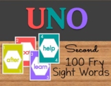 UNO Sight Word- Fry's Second 100 Words