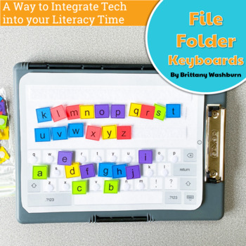 Preview of UNPLUGGED File Folder Keyboard Activities for Typing Skills