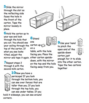 Plastic Mirror  Shop Our Kaleidoscope, Periscope & Regular Plastic Mirrors  for Your Science Lesson Plans at