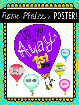 Preview of UP, UP, and AWAY into FIRST GRADE