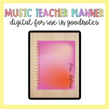 Preview of *NEW* Teacher Planner - DIGITAL