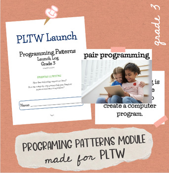 Preview of UPDATED Grade 3 Programming Patterns Module