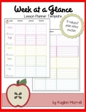 Forever Homeschool Lesson Planner | Simple Weekly Layout