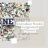 UPDATED: Journalism Story Assignment Weekly Planning Sheet