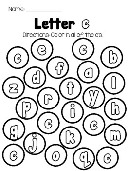 UPPER and LOWER case Alphabet Letter Recognition Practice | TpT