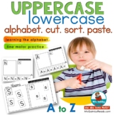 UPPERCASE & lowercase Alphabet Sort | Cut and Paste | Lear