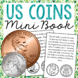 US AMERICAN COINS Mini Book Activity Craft | Money Center 