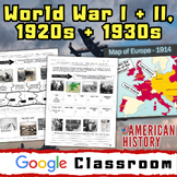 US/American History - World War 1, 1920s, 1930s, World War