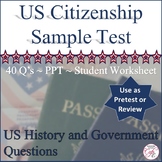 US Citizenship test - Civics