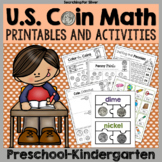 Coin Math Printables & Activities