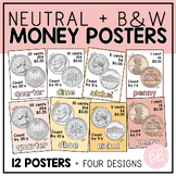 US Money Posters | Coins, Coin Poem, Dollars | Math Bullet