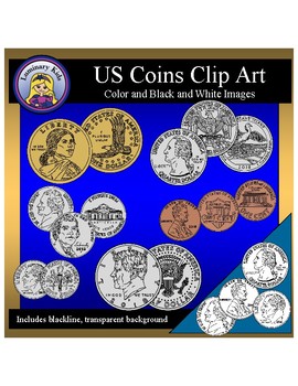 Preview of US Coins Clip Art