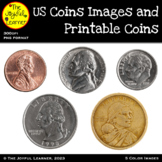 US Coins Images (heads side only) and Printable Coins (free)