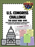 US Congress Challenge: The Great War (WWI)