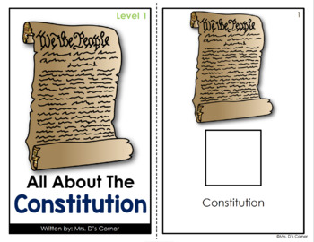 us constitution adapted book level 1 and level 2 by