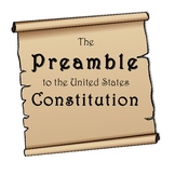 U.S. Constitution Preamble Worksheet DBQ: Students Write P