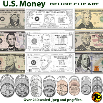 Preview of US Money Clip Art
