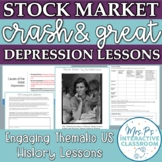 US Econ: Stock Market Crash Simulation & Great Depression 