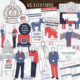 US Election Clip Art, Voting Clip Art