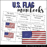 US Flag Mini Books for Social Studies