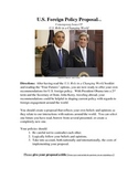 U.S. Foreign Policy Proposal - "Final Assignment"