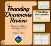 US Founding Documents Review Boom Card