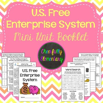 Preview of US Economy: Free Enterprise System Mini Booklet
