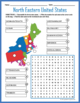 us geography worksheet bundle by puzzles to print tpt