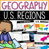 US Geography Worksheets | 5 Regions of the United States L