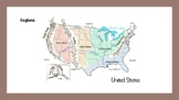 US Geography PowerPoint and Map Activity