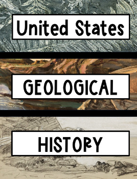 Preview of US Geologic History Notes and Artifact Activity