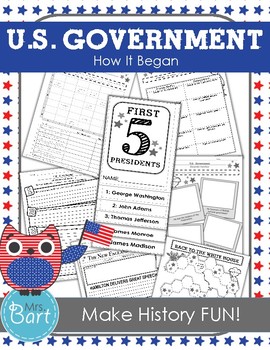 Preview of U.S. Goverment Unit- 57 PAGES!!
