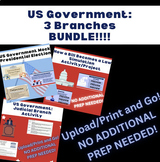 US Government BUNDLE: 3 Branches Projects | Over 20% discount!!!