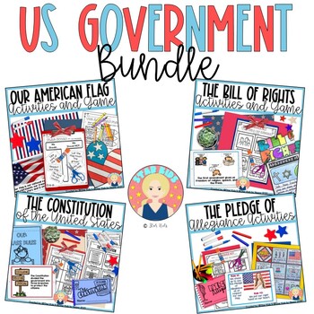 Preview of US Government BUNDLE for K-2